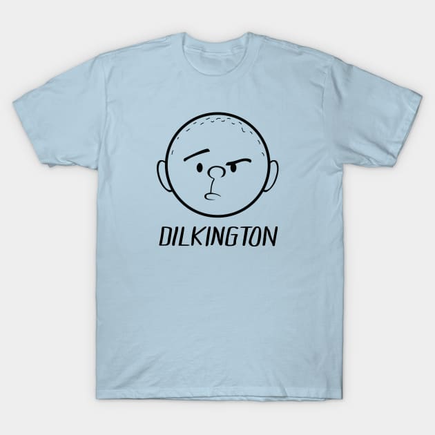 Karl Pilkington - Dilkington T-Shirt by DesignbyDarryl